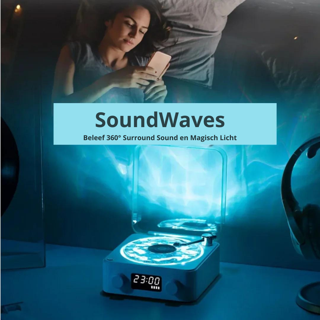 SoundWaves Retro – Nostalgisch Retro Design, Moderne Geluidskwaliteit