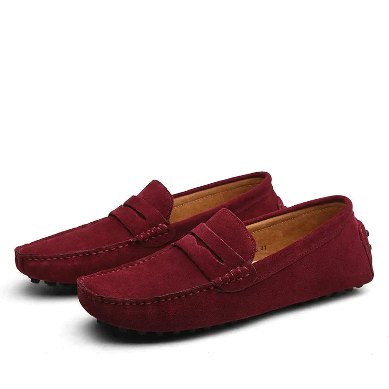 LORÉ | Italiaanse Suède Loafers