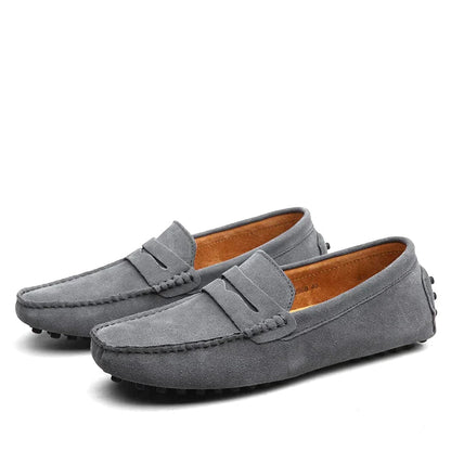 LORÉ | Italiaanse Suède Loafers