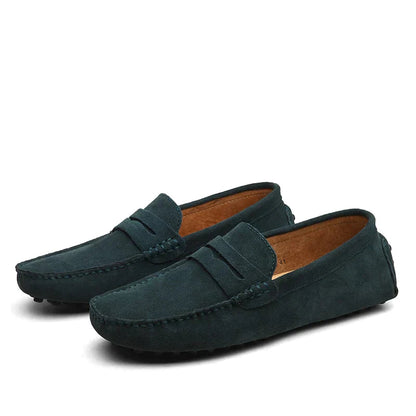 LORÉ | Italiaanse Suède Loafers