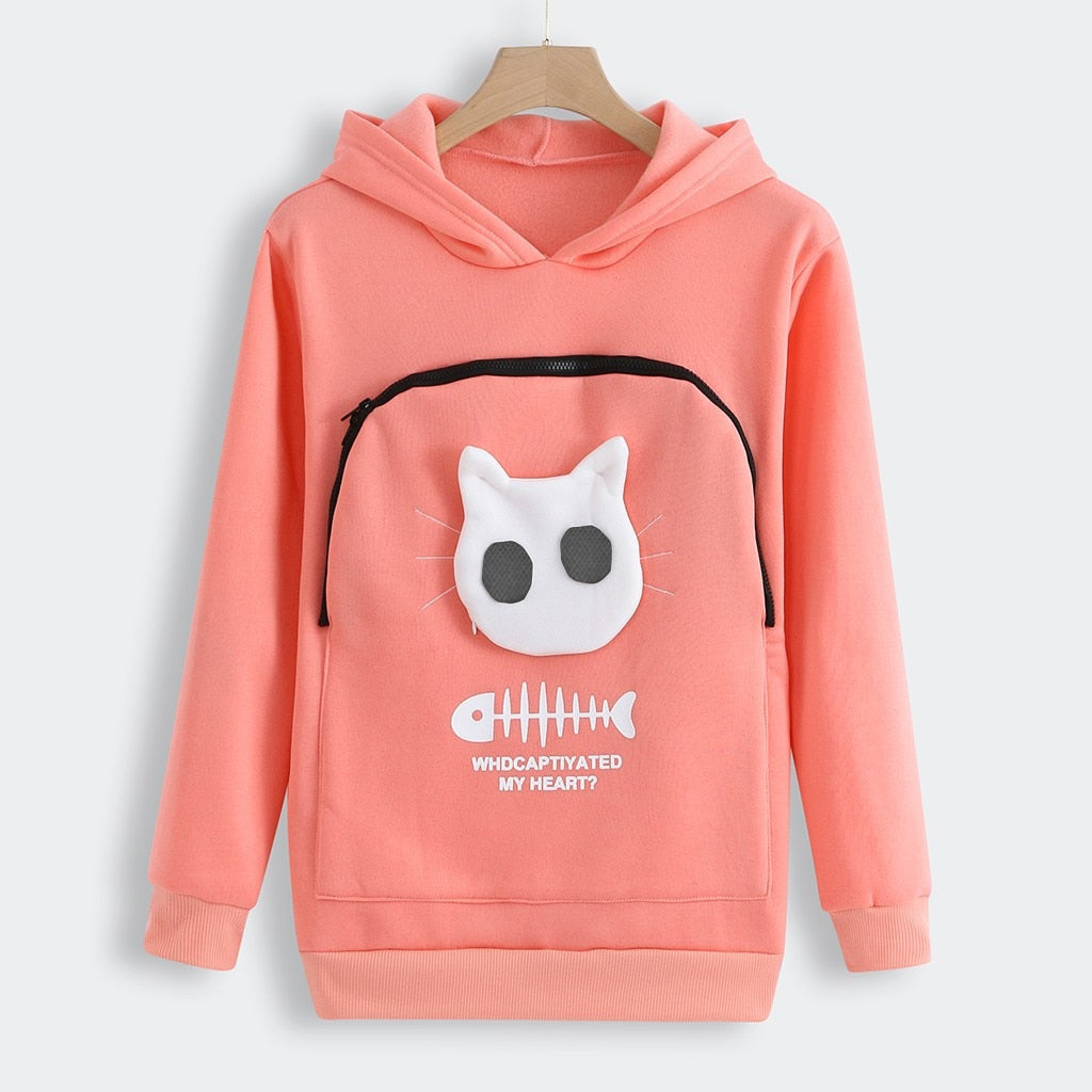 Snuggle Hoodie – De Trui voor Jou en je Kat