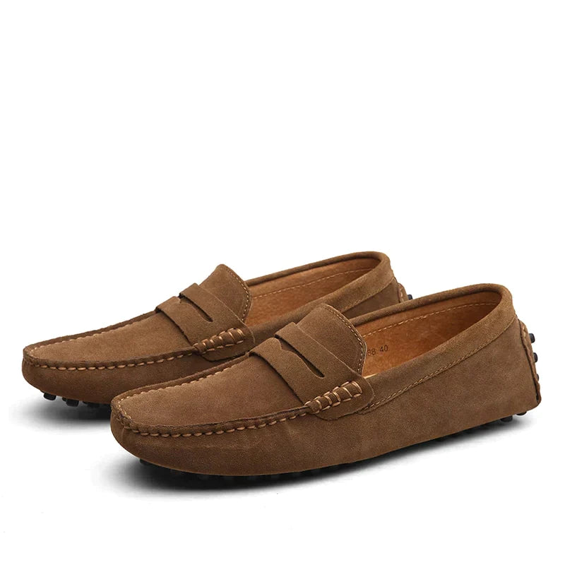 LORÉ | Italiaanse Suède Loafers