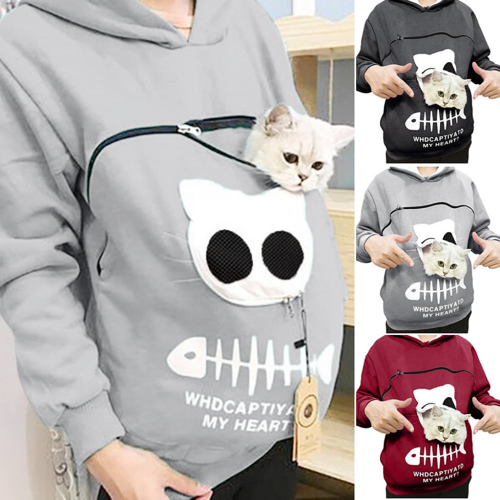 Snuggle Hoodie – De Trui voor Jou en je Kat