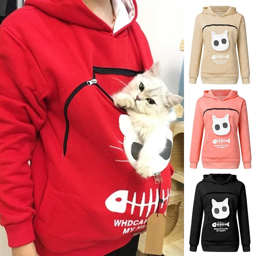 Snuggle Hoodie – De Trui voor Jou en je Kat