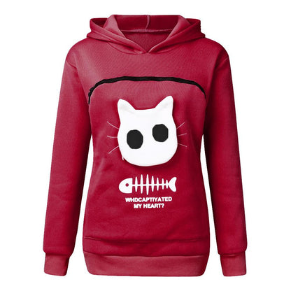 Snuggle Hoodie – De Trui voor Jou en je Kat