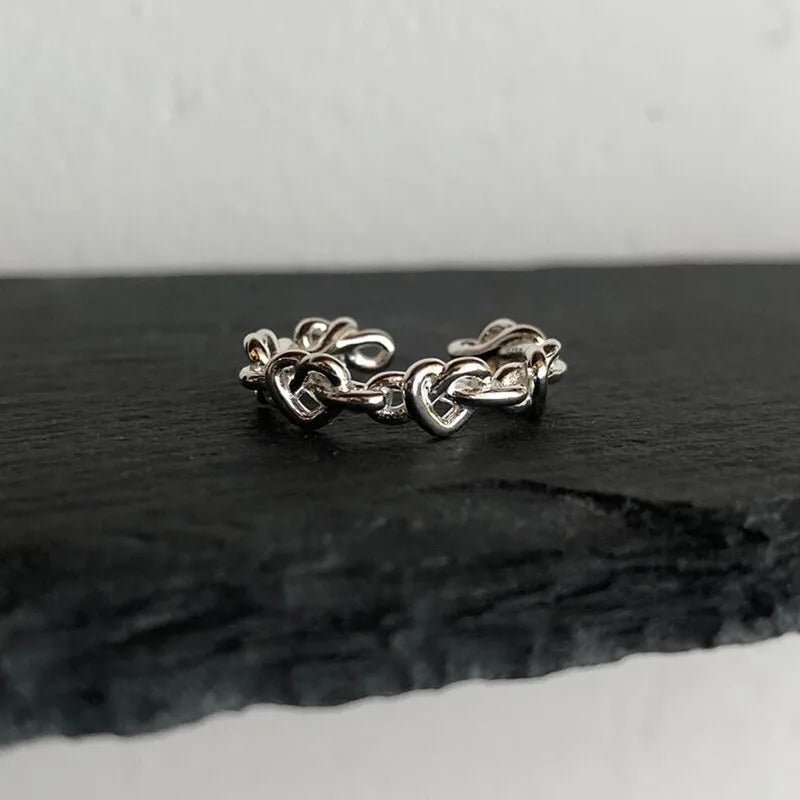 Zilveren Ring 'Lotte' – Voor Een Stijlvolle & Stoere Look