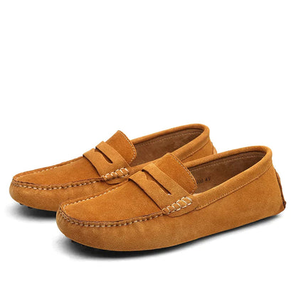 LORÉ | Italiaanse Suède Loafers