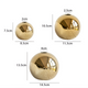 Gouden Bolvaas – Stijlvolle Keramische Woondecoratie