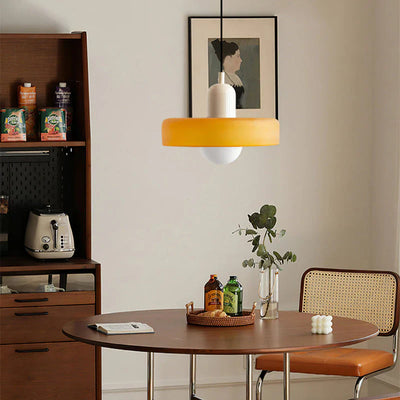 Nordic Hanglamp Van Gekleurd Glas