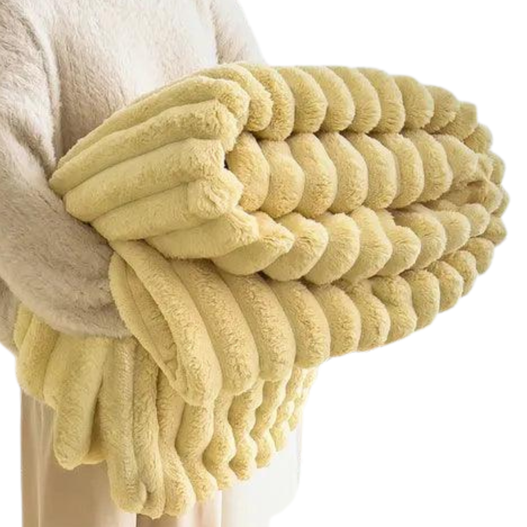 Ultrazachte Geribbelde Deken – Warm & Knus voor Elk Seizoen