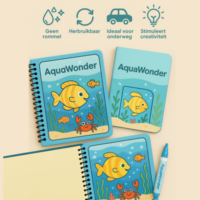 AquaWonder - Kleuren met Water, Zonder Rommel