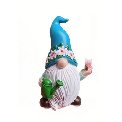 Voorjaars Gnome - Vrolijke Decoratie Kabouter voor Huis & Tuin