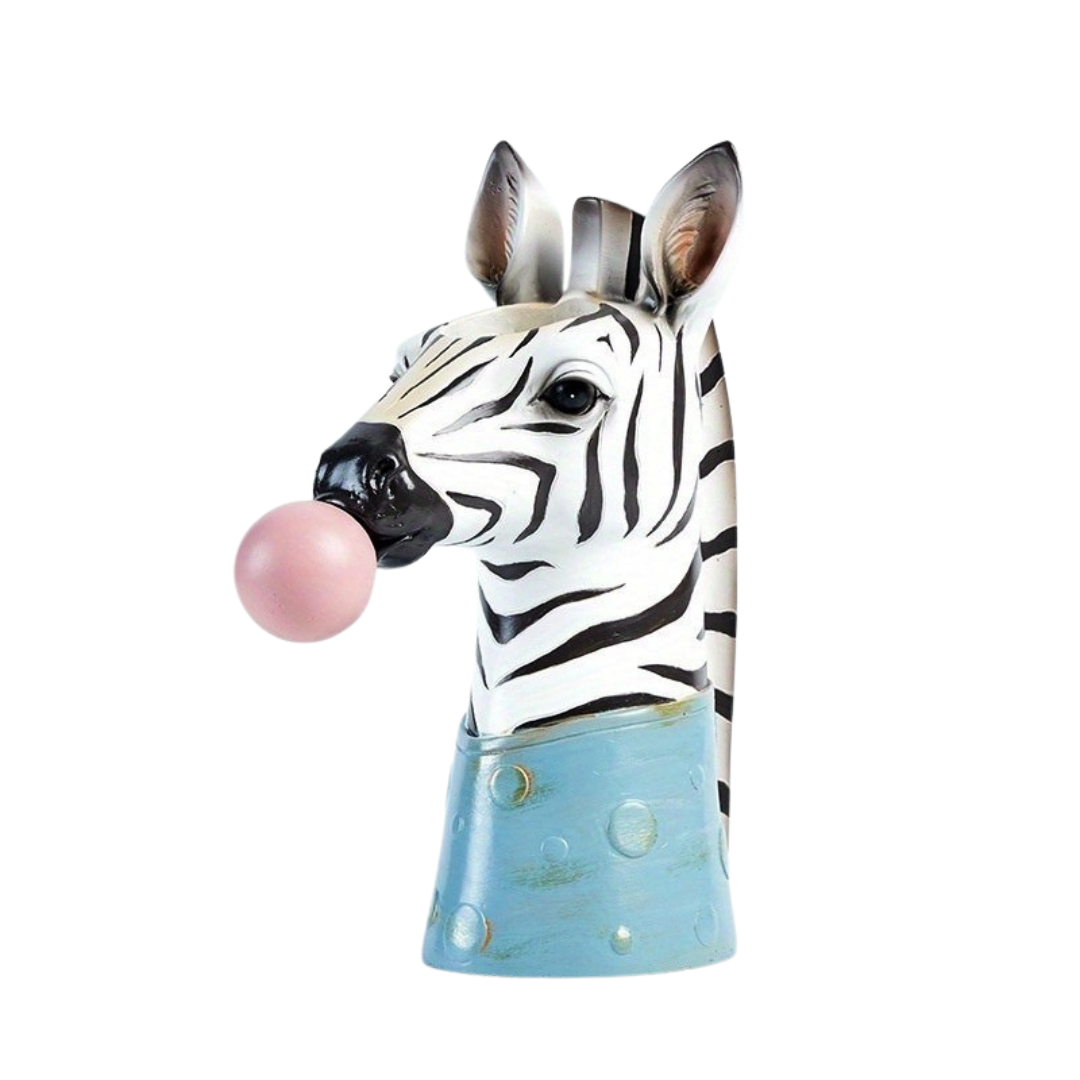 Dieren Vaas 'BubbleGum' - Unieke Decoratie voor jouw Interieur, Woonkamer of Kantoor