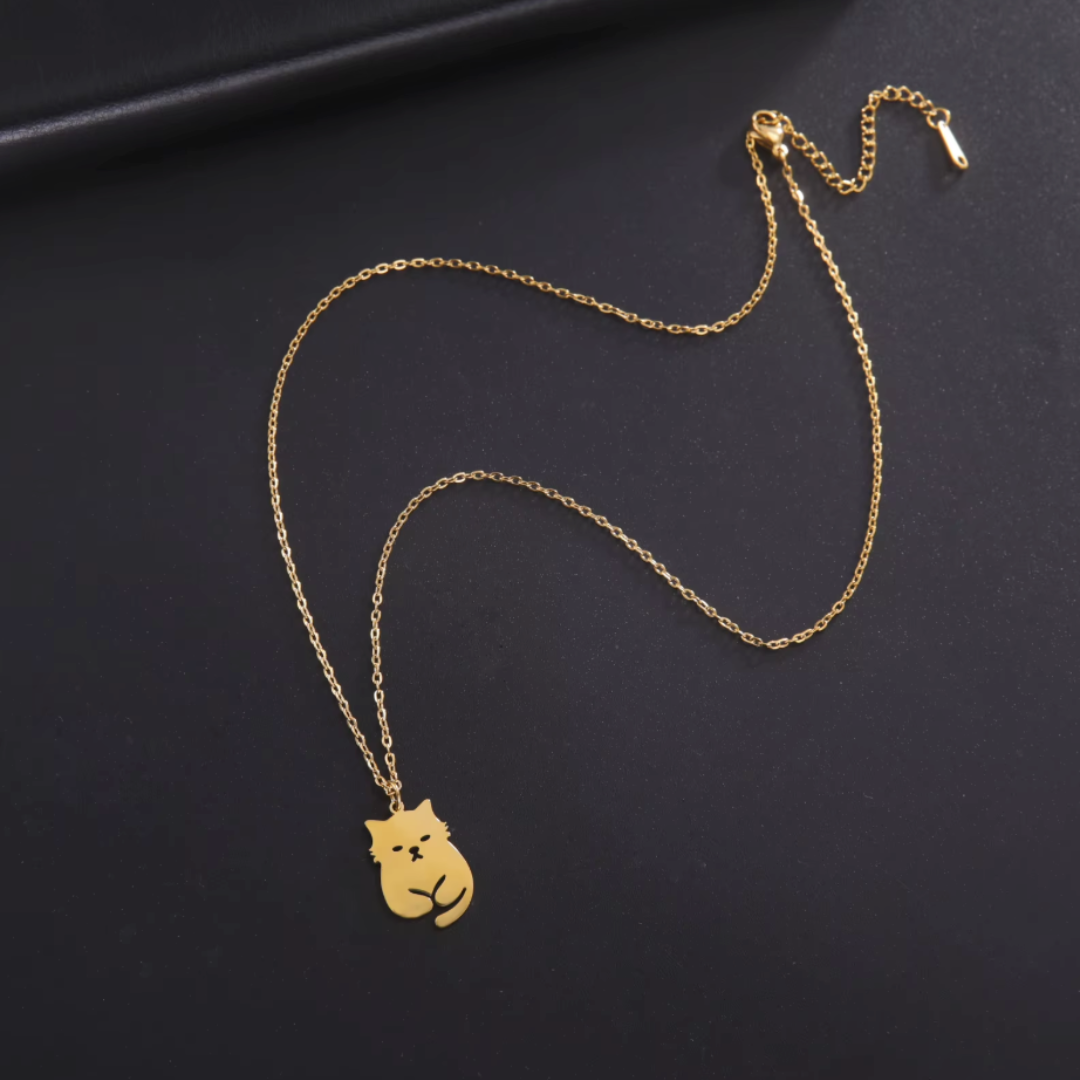 Ketting met katten hanger