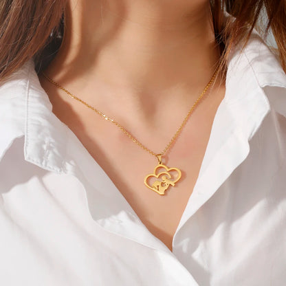 Ketting Hart Moeder en Baby