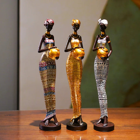 Afrikaanse Stijl Beeld – Stijlvolle Woondecoratie voor Jouw Interieur