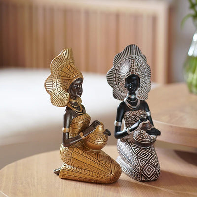 Afrikaanse Stijl Beeld – Stijlvolle Woondecoratie voor Jouw Interieur