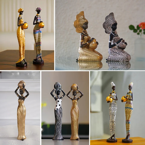 Afrikaanse Stijl Beeld – Stijlvolle Woondecoratie voor Jouw Interieur