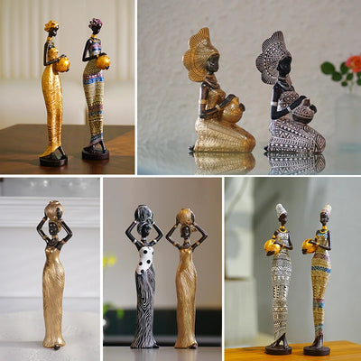 Afrikaanse Stijl Beeld – Stijlvolle Woondecoratie voor Jouw Interieur