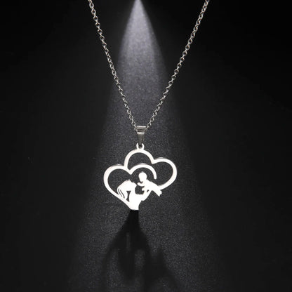 Ketting Hart Moeder en Baby