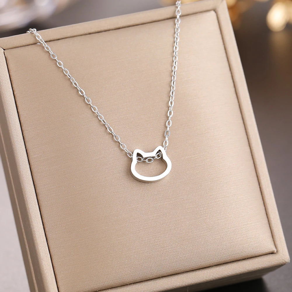 Ketting met Katten Contour