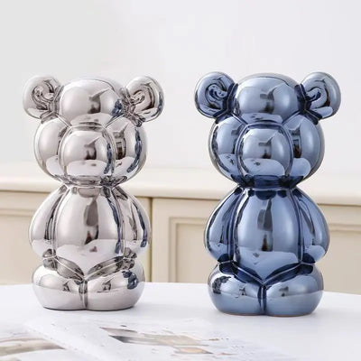 Ballon Beer Beeld – Unieke Glanzende Keramische Decoratie