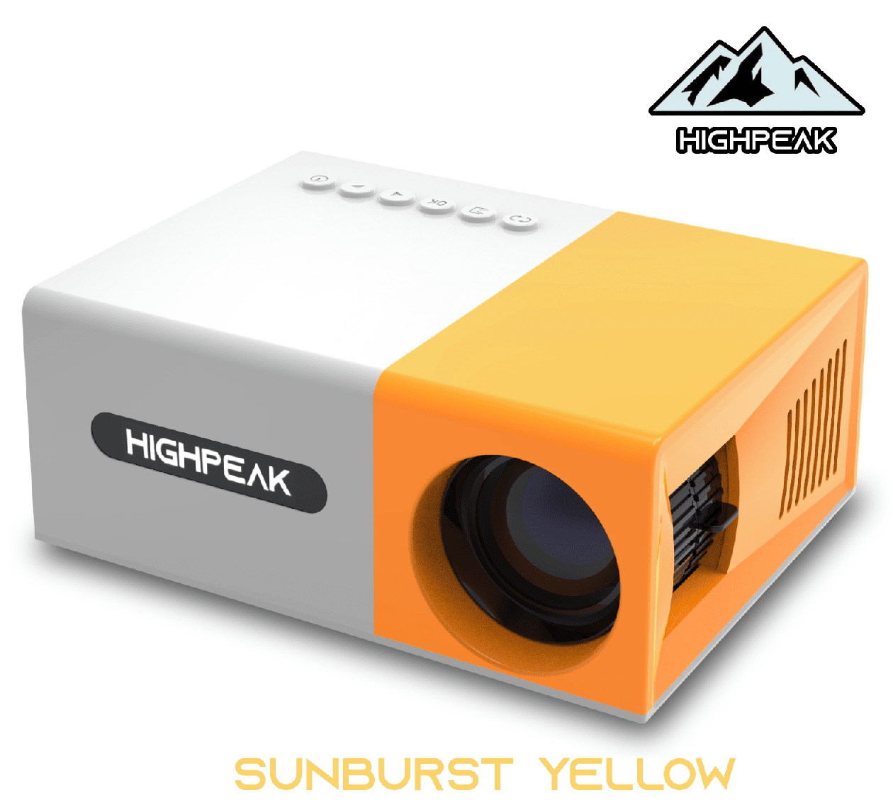 HighPeak MiniProjector – Ultieme Beeldkwaliteit voor Slaapkamer & Gameroom