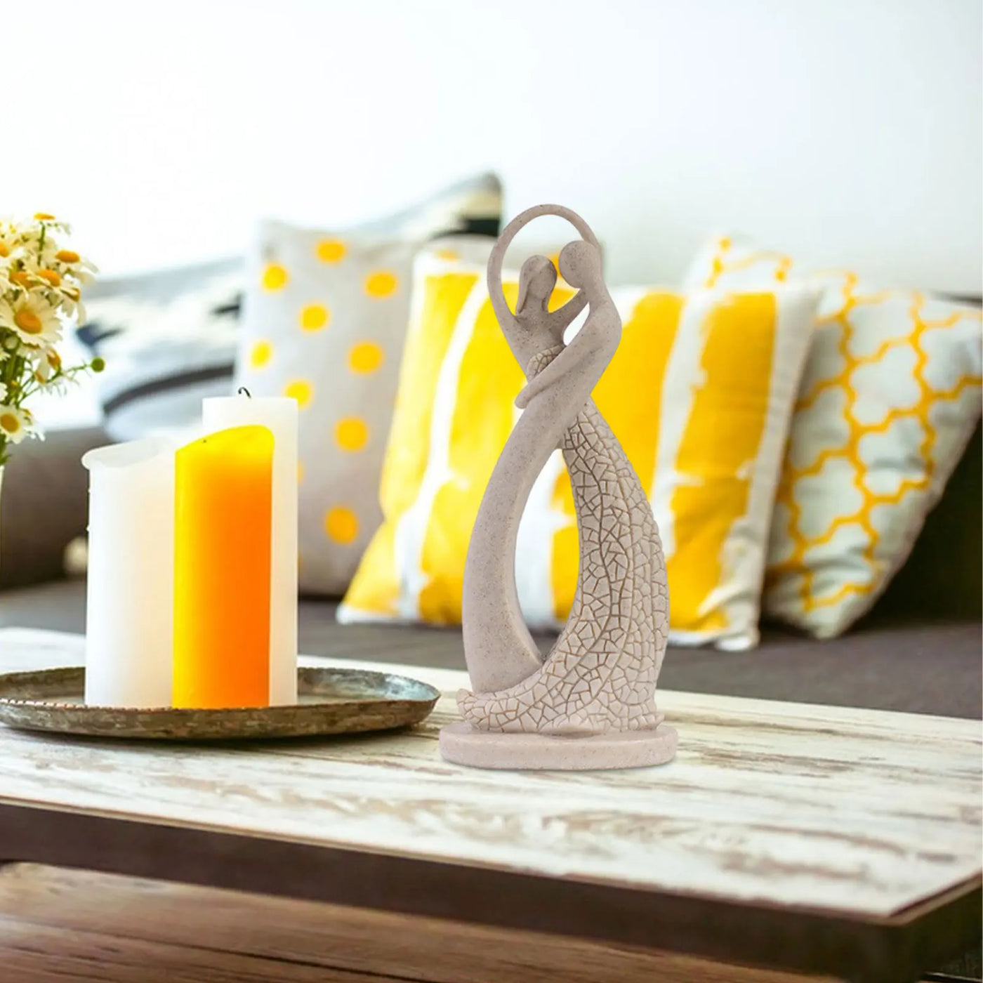 Dansend Koppel Beeld – Stijlvolle & Unieke Woondecoratie