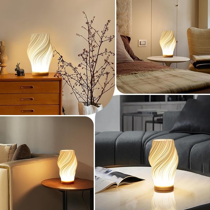 Elegant Abstracte Lamp – Prachtige Verlichting en Decoratie in Eén