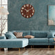 Scandinavische Wandklok – Licht in de Nacht & Geruisloos Design