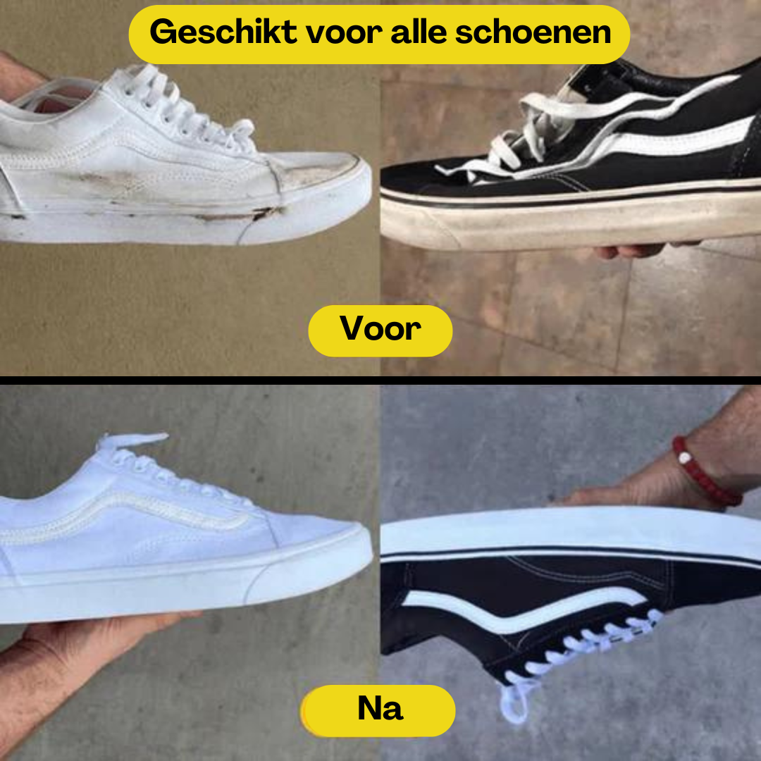 ShoeWash Pro | Voor Schone Schoenen in een handomdraai!