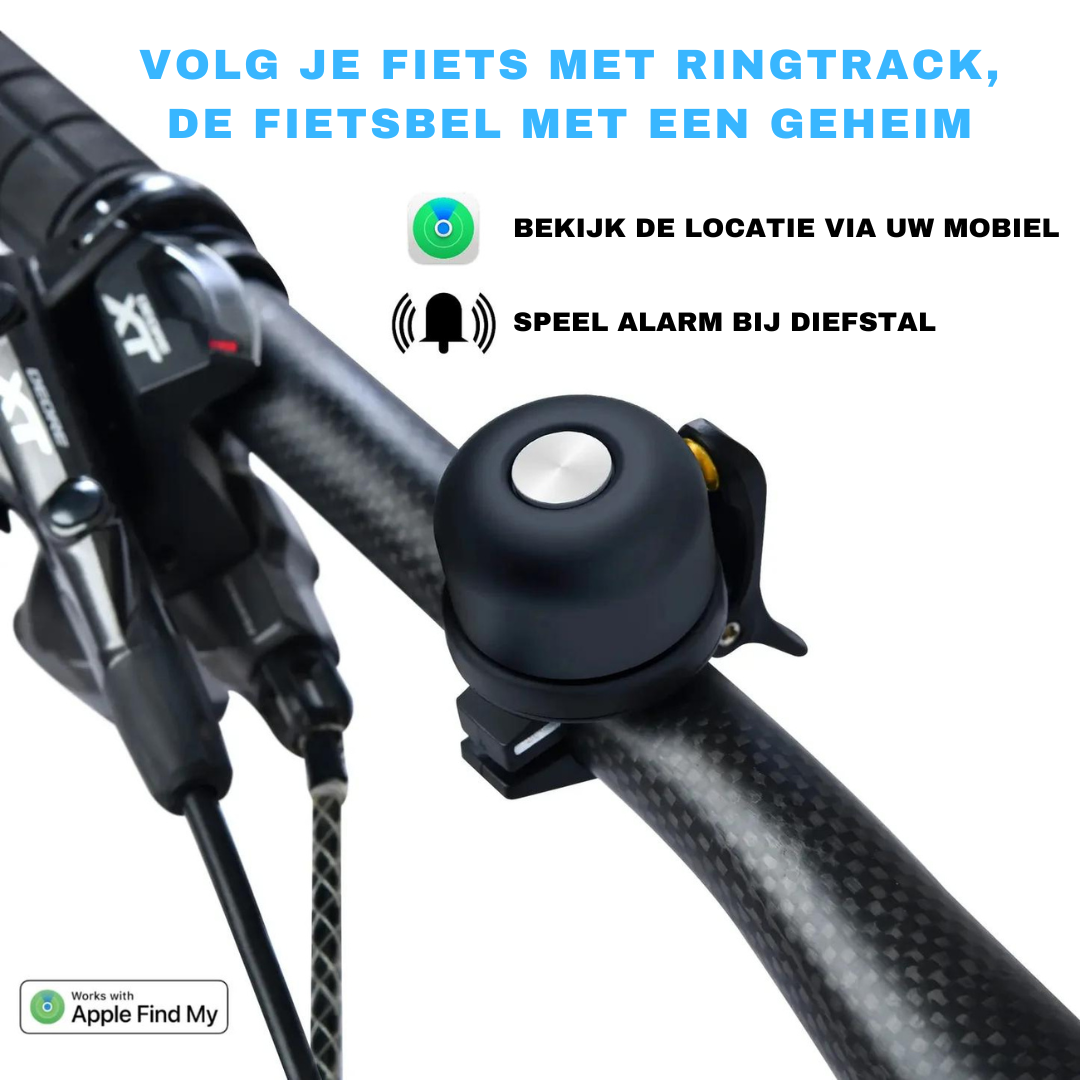 RingTrack | Verberg je AirTag, Bescherm je fiets tegen diefstal!