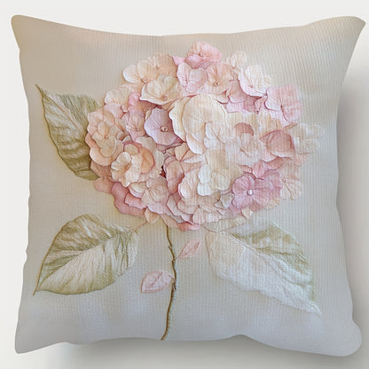 Hortensia Kussenhoes – Pastel Kleuren en Elegantie in je Interieur