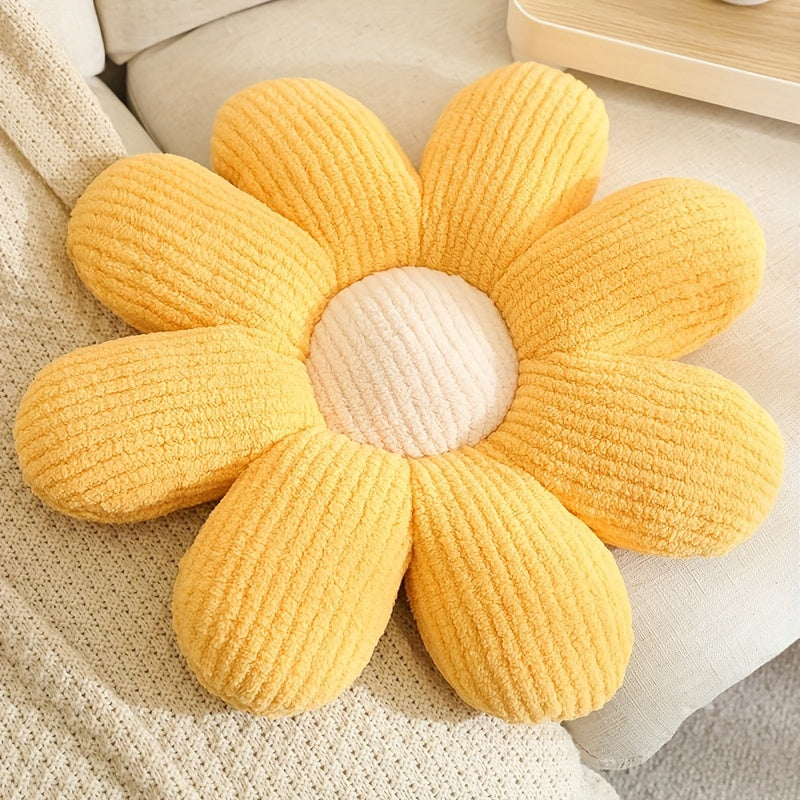 Fluffy Bloem Kussen 'Flora' – Perfect voor Woondecoratie, Kinderkamers & Interieur