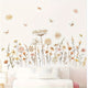 Pastel Bloemen Muurstickers – Uniek Detail voor jouw Interieur