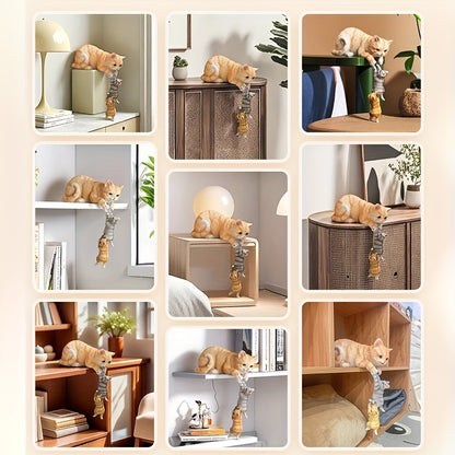 Hangende Kittens Beeld – Unieke Katten Decoratie voor jouw Interieur