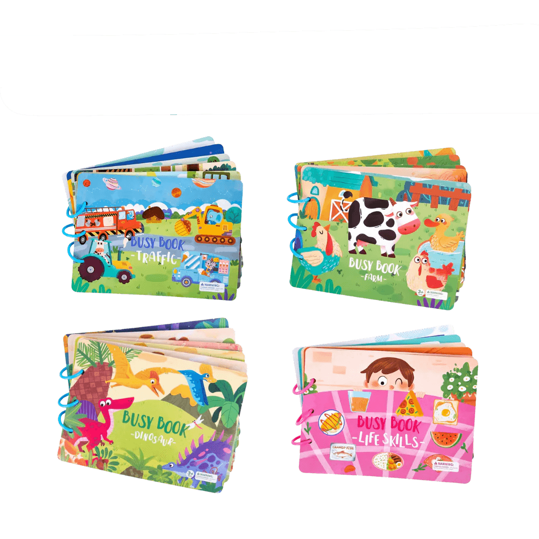 Busy Books – Het Ultieme Zintuigenboek voor Kinderen