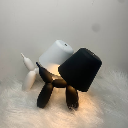 Ballon Hond Lamp – Black & White voor een Uniek Interieur