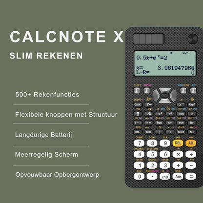 CalcNote X – Slim Rekenen en Noteren in Eén Apparaat - The DropsCalculator Pad