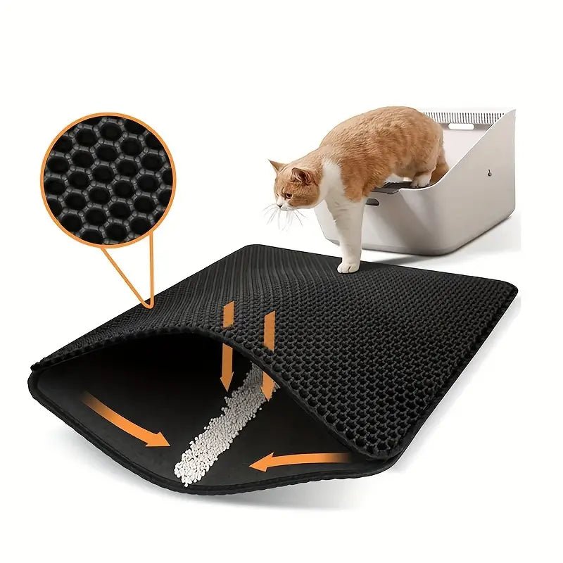 CleanPaws - Houd je Huis Schoon met Onze Effectieve Kattenbakmat - The Drops