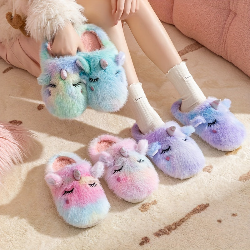 Unicorn Pantoffels – Warm, Fluffy & Comfortabel