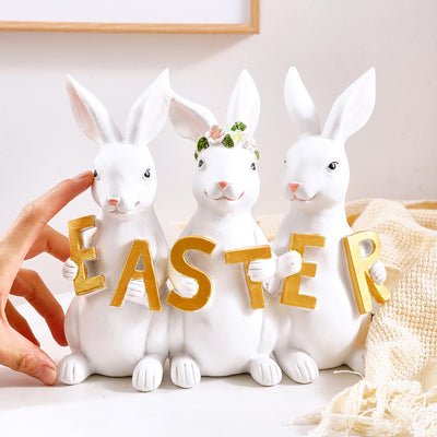 Paashaas Decoratie Set – Gezellige Lente Sfeer in Huis