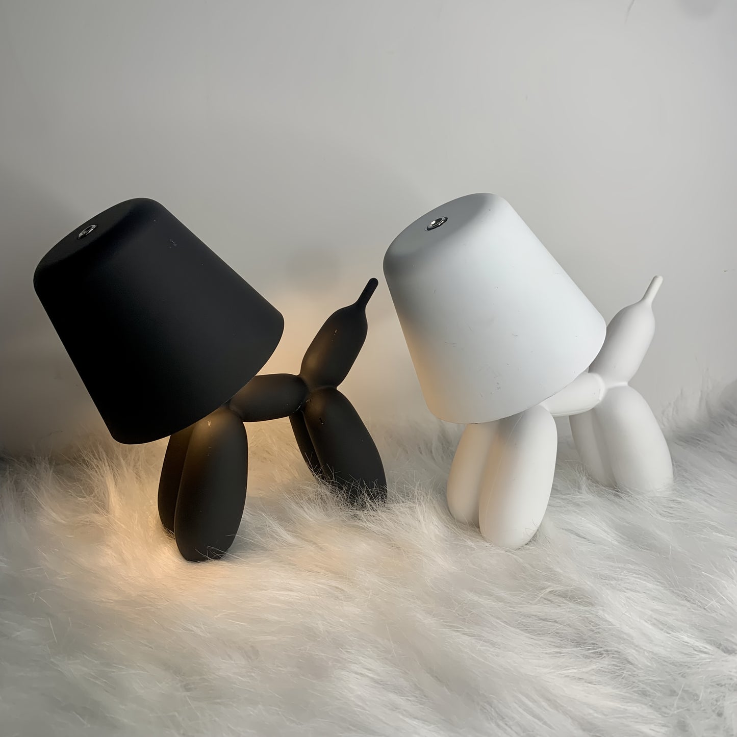 Ballon Hond Lamp – Black & White voor een Uniek Interieur