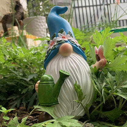 Voorjaars Gnome - Vrolijke Decoratie Kabouter voor Huis & Tuin