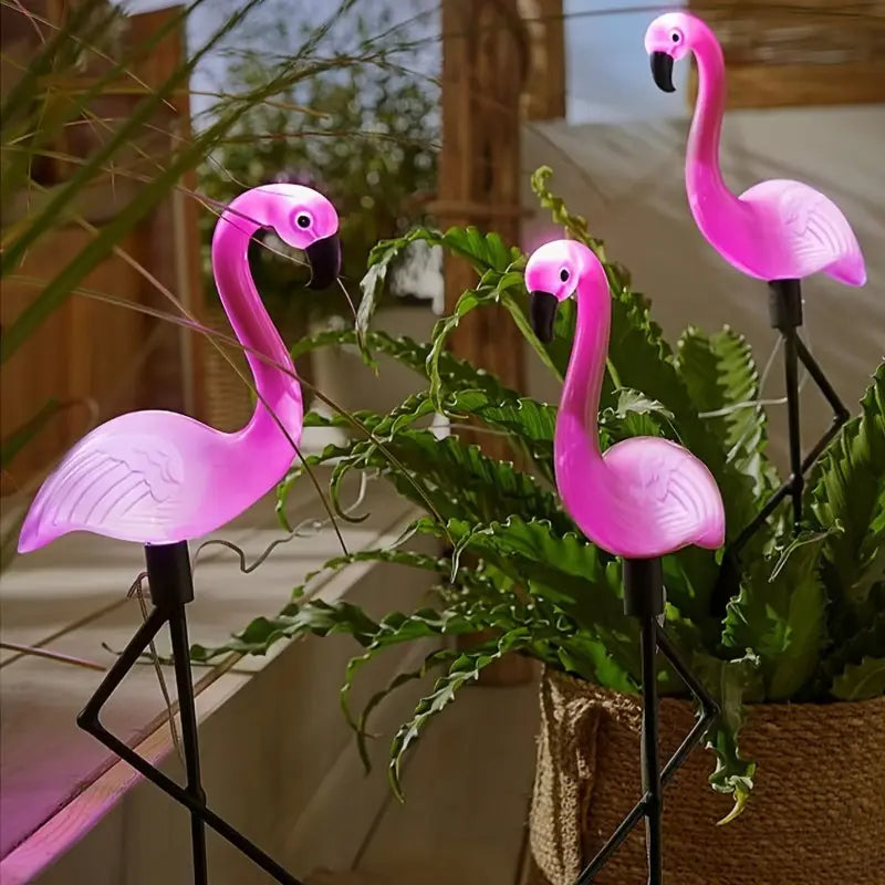 Solar Flamingo Tuinlamp – Leuke Decoratie voor Tuin & Balkon