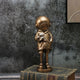 Home Deco - Diepzeeduiker Beeld Brons