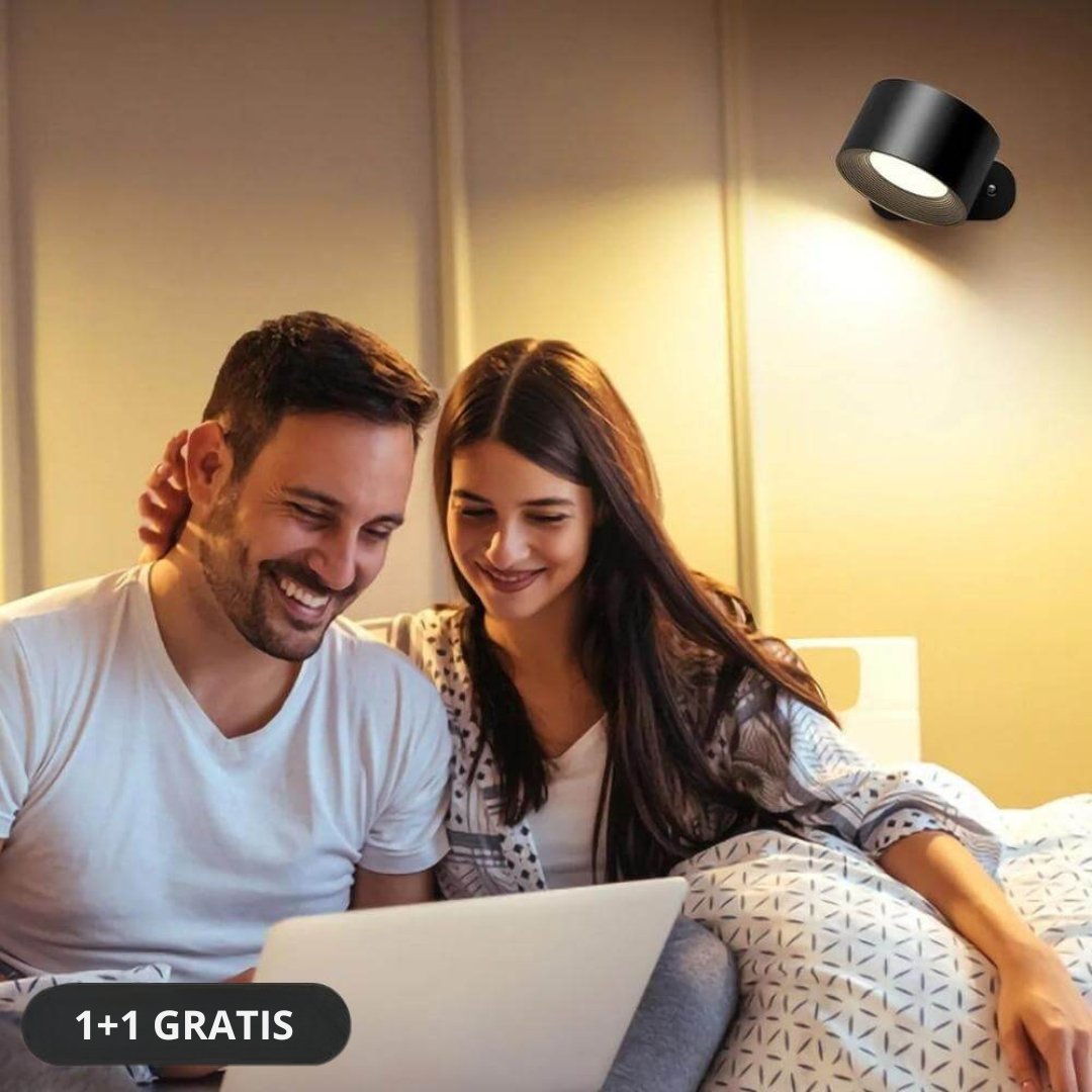 FlexiGlow Wandlamp – Draadloze Verlichting waar jij wilt! - The Drops