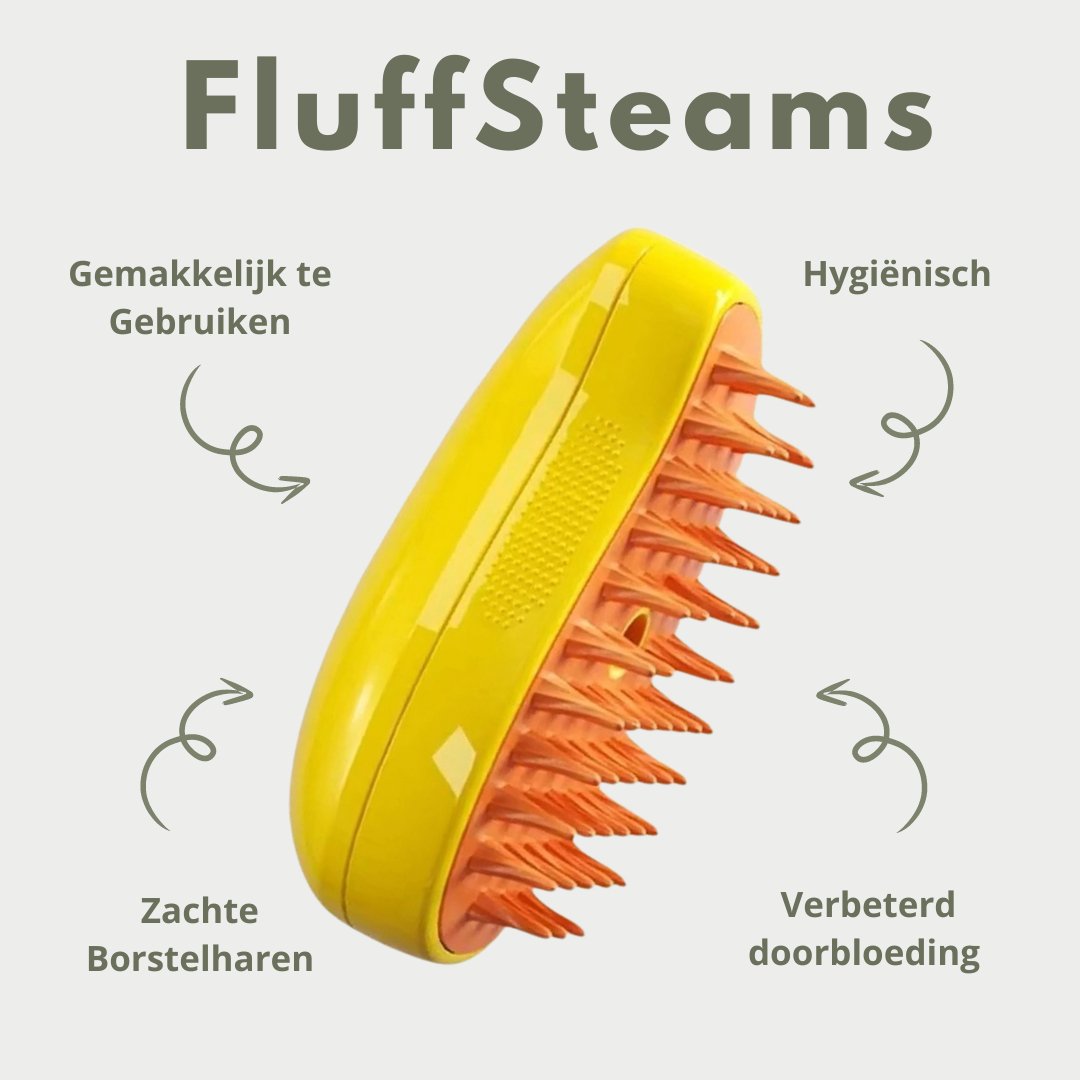 FluffSteams | Katten - en Hondenborstel met Stoomtechnologie - The DropsAlle producten