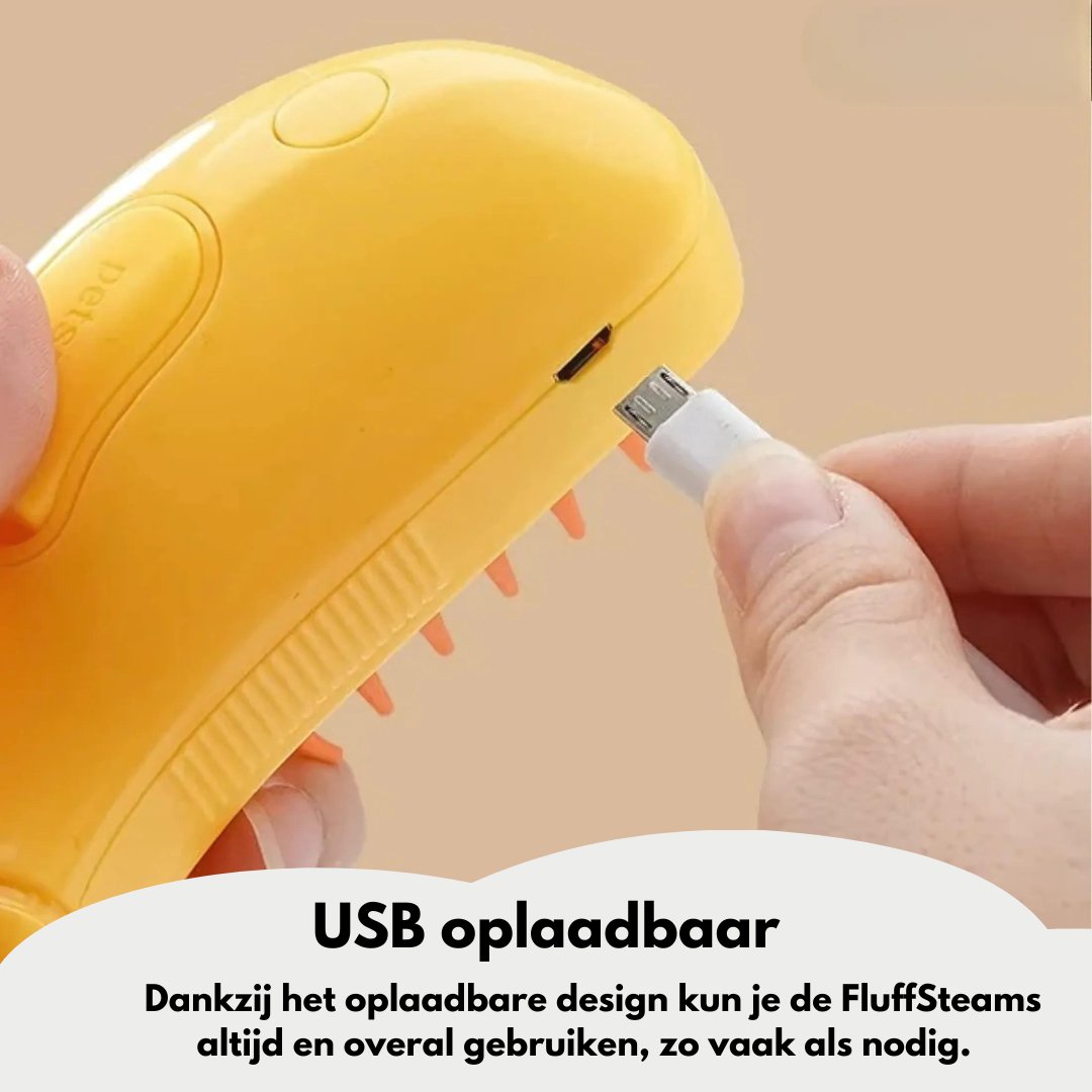 FluffSteams | Katten - en Hondenborstel met Stoomtechnologie - The DropsAlle producten