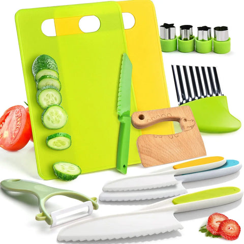 KinderKook Set – Veilig snijden en spelen in de keuken!